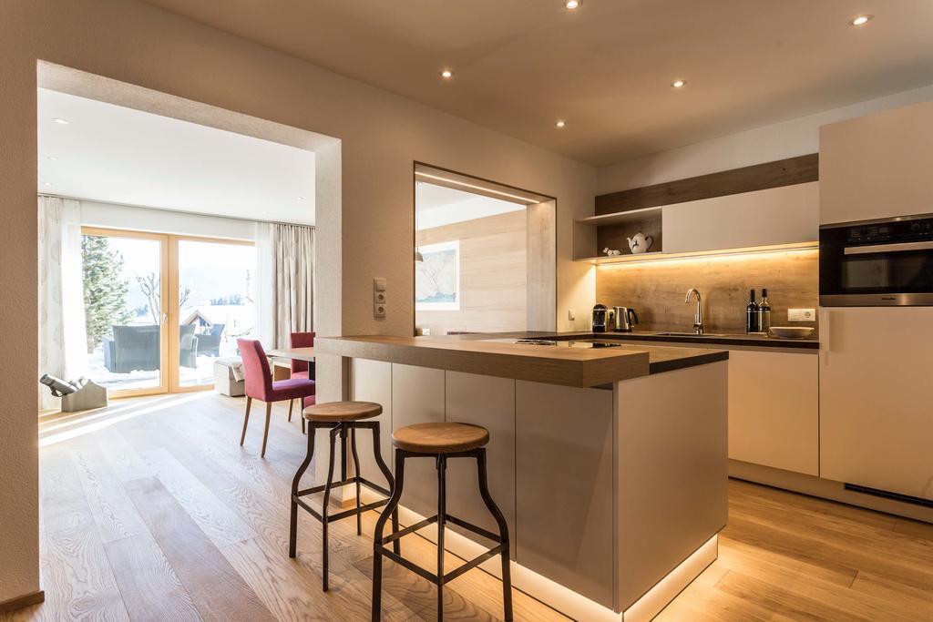 Slow Living Suite - Ferienwohnung Mit Privater Sauna & Garten Fiss Εξωτερικό φωτογραφία