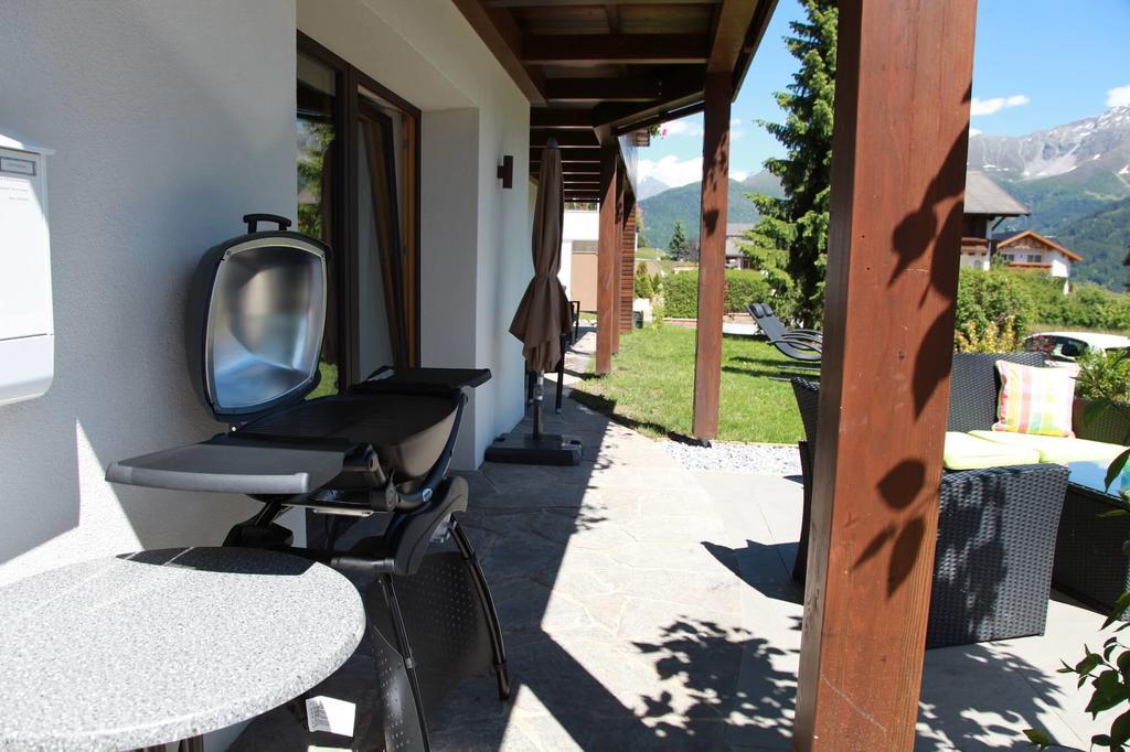 Slow Living Suite - Ferienwohnung Mit Privater Sauna & Garten Fiss Εξωτερικό φωτογραφία